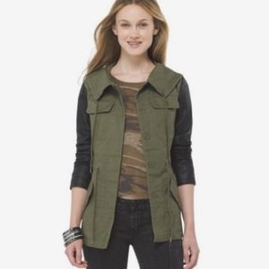 Mossimo Field Jacket Jacket | Olive Green